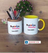 Psikolojik Danışman Kalemlik, Kupa Bardak T Kişiye Özel Hediye Psikolojik Danışmana Hediye (Model 10)
