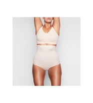 Mistirik Kadın Model Bel Basen Bölge Etkili Toparlayan Slip Korse (Beyaz)