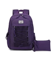Smart Bags Sırt Çantası Okul Boyu Kalem Kutusu Hediyeli 3238 (Mor)