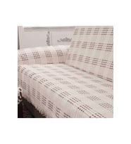 Buldan Pamuklu Maxi Koltuk-Çekyat Örtüsü (180x300) (Kahverengi)