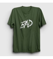 Presmono Unisex Sarı Bad XXXTentacion T-Shirt 46942tt (Haki)
