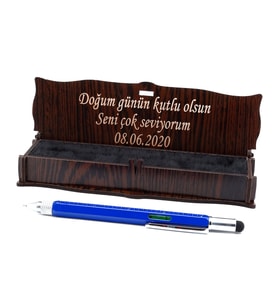 İsme Özel Mühendis Kalemi (Mavi)