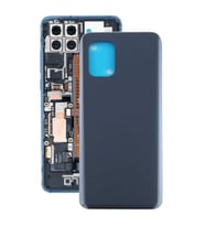 Xiaomi Mi 10 Lite 5G Uyumlu Arka Pil Batarya Kapağı M2002J9G XIG01 (Siyah)