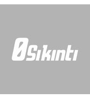 0 Sıkıntı Araba Sticker siyah 17x6 CM (Beyaz)