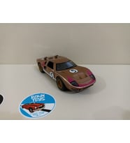 Ford Mustang 1966 Metal Model Oyuncak Araba 13 Cm ( ÖZEL PLAKALI ) (Kahverengi)