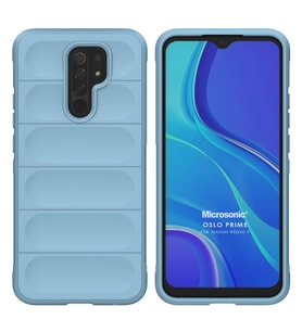 Microsonic Xiaomi Redmi 9 Kılıf Oslo Prime Yeşil (Mavi)