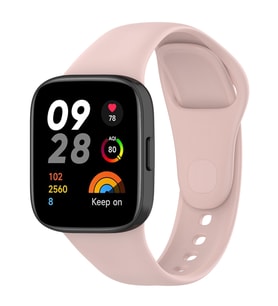 Xiaomi Redmi Watch 3 Zore KRD-81 Silikon Kordon (Pembe)
