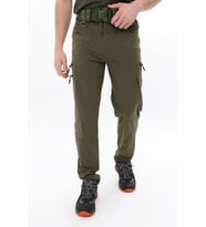 Ghassy Co Erkek Tactical Şort Olabilen Nefes Alan/hızlı Kuruyan 7 Cepli Outdoor Pantolon (Haki)