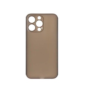 Apple iPhone 13 Pro Max Kılıf Zore Eko PP Kılıf (Füme)