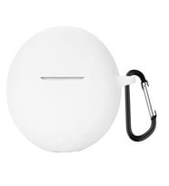 Microsonic Oppo Enco Buds 2 Mat Silikon Kılıf Siyah (Beyaz)