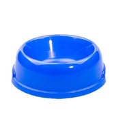 Yıldırım Pet Plastik Küçük Mama Kabı 14 x 14 x 5 cm Kırmızı (Mavi)