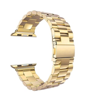 Microsonic Apple Watch Series 2 42mm Metal Stainless Steel Kordon (Gold)