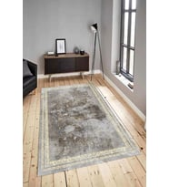 Dijital Baskılı Yıkanabilir Kaymaz Modern Renkli Salon Halısı Mutfak Halısı Yolluk ND-HY-1198 (Vizon)