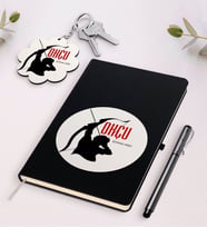 BK Gift Kişiye Özel Okçu Beyaz Defter Kalem Ve Anahtarlık Hediye Seti (Model 2)