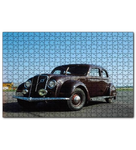 Cakapuzzle Volvo PV36 Carioca Kahverengi Modeli  Puzzle Yapboz MDF (Ahşap) (1000 Parça)
