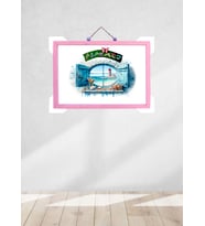 Tasarım Alaçatı 20*30 Çerçeve (Pembe)