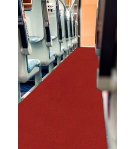 Toz Kir Ve Nem Alıcı Paspas Araç Paspası Otobüs Servis Ve Oto Paspas Araç Içi Paspas (Kırmızı)