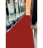 Toz Kir Ve Nem Alıcı Paspas Araç Paspası Otobüs Servis Ve Oto Paspas Araç Içi Paspas (Kırmızı)