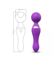 Freeza 9 Modlu Titreşimli Su Geçirmez Şarjlı Lüks Vibratör (Siyah)