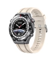Microsonic Huawei Watch Ultimate Kordon, Silicone Sport Band Yeşil (Bej)