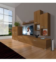 Decoraktiv Eko 6DA Mdf Std Tv Ünitesi Tv Sehpası (Ceviz)