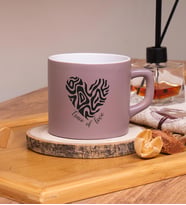 Trace Of Love  Tasarımlı Renkli Nescafe Fincanları 220 ML (Sütlü Kahve)