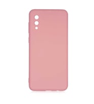 Galaxy A02 Kılıf Lansman Tasarım İç Yüzeyi Kadife Silikon (Kırmızı)