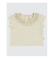 Civil Baby Kız Bebek Tişört 6-18 Ay Lila (Çok Açık Fildişi)