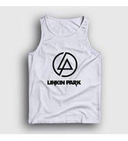 Presmono Unisex Sarı Logo Linkin Park Atlet 97713tt (Beyaz)