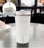 Kişiye Özel 500 ml Çelik Termos (Beyaz)