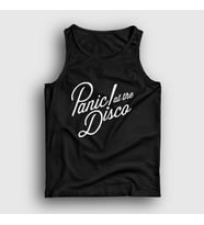 Presmono Unisex Sarı Rare To Die Panic! at the Disco Atlet 73359tt (Siyah)