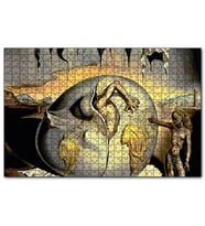 Cakapuzzle Salvador Dali Yeni İnsanın Doğuşunu İzleyen Çocuk  Puzzle Yapboz MDF (Ahşap) (500 Parça)