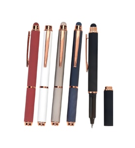 Kişiye Özel Gold Metal Roller Kalem (Bej)