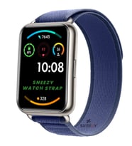 Huawei Watch Fit 2 Uyumlu Wander Trail Loop Kordon (Lacivert)