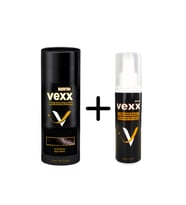 Vexx 50 Gr. Saç Tozu Topik + 100 ML. Sabitleyici Sprey Set 5 Renk (Koyu Kahverengi )