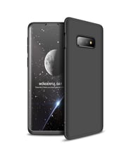 Microsonic Samsung Galaxy S10e Kılıf Double Dip 360 Protective (Siyah)