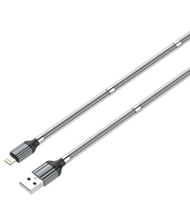 LDNIO Manyetik Veri Kablosu Lightning-LS491 (Gri)