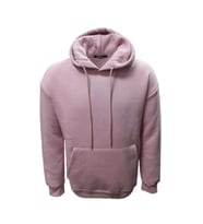 Tarz Cool T01128 Erkek Pamuklu Kapüşonlu Şardonlu Üç İplik Sweatshirt - T01128 - Antrasit - ST01128-Antrasit-S (Pembe)