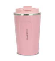İsme Özel Exclusive Çelik Termos Bardak 380 ML - Renk Seçenekli (Pembe)
