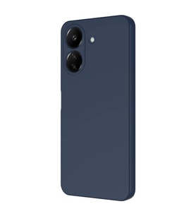 Xiaomi Redmi 13C Kılıf Mara Lansman İç Yüzeyi Kadife Kılıf (Lacivert)