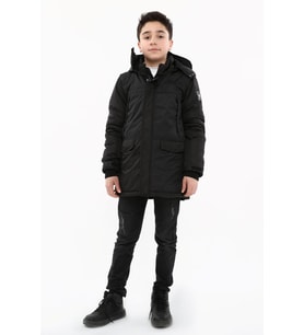 Benittokids Erkek Çocuk Mont 51274 (Siyah)
