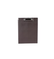 Kapaklı Sekreterlik A4 Pvc 100 Yaprak Kapasiteli Clip Board 23,5x32 cm (KAHVE)