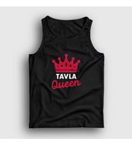 Presmono Unisex Sarı Backgammon Queen Tavla Kraliçesi Oyun V2 Atlet 417707tt (Siyah)