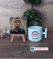 Otomotiv Mühendisi Fotoğraflı Dekoratif Taş, Kupa Bardak Beyaz Hediye (Model 12)