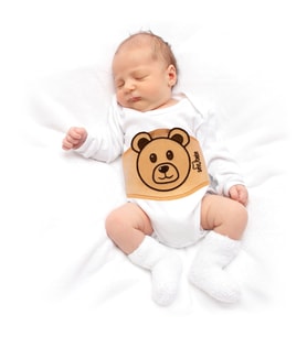 Sevi Bebe Gaz Giderici Kiraz Çekirdekli Bebek Bel Bandı (Ekru)