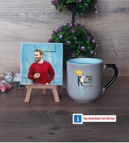 Mühendisler Günü Hediyesi Fotoğraflı Dekoratif Taş, Kupa Bardak Beyaz Hediye (Model 10)