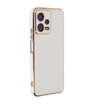 Microsonic Xiaomi Redmi Note 12 Pro+ 5G Kılıf Olive Plated Yeşil (Beyaz)