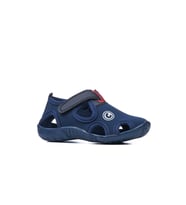 Günlük Erkek - Kız Çocuk Aqua Sandalet Kaymaz Taban Cırtlı Deniz Kreş Ayakkabı (Lacivert)