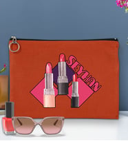 BK Gift Kişiye Özel İsimli-2 Astarlı Portföy Çanta 30x21cm(12 Renk Seçeneği), Baskılı El Çantası, Organizer Çanta (Kiremit)