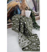 %100 Pamuk İkili 40x66 Cm Nakışlı Desenli Yılbaşı Havlu/Havlu Seti (17)